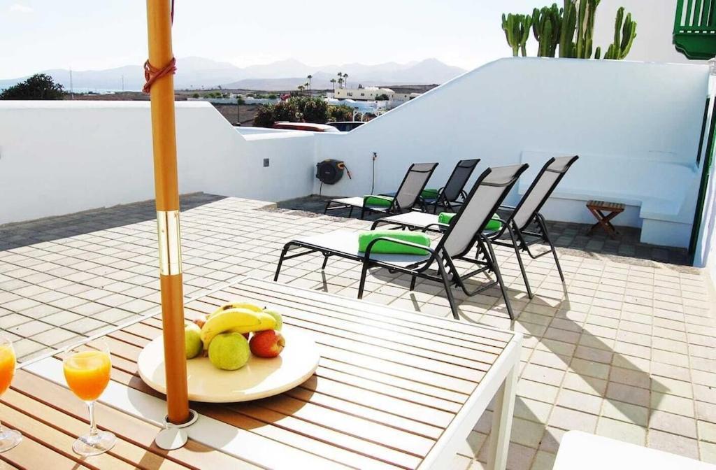 Typical Canarian House With Fabulous Sea Views Tías Dış mekan fotoğraf