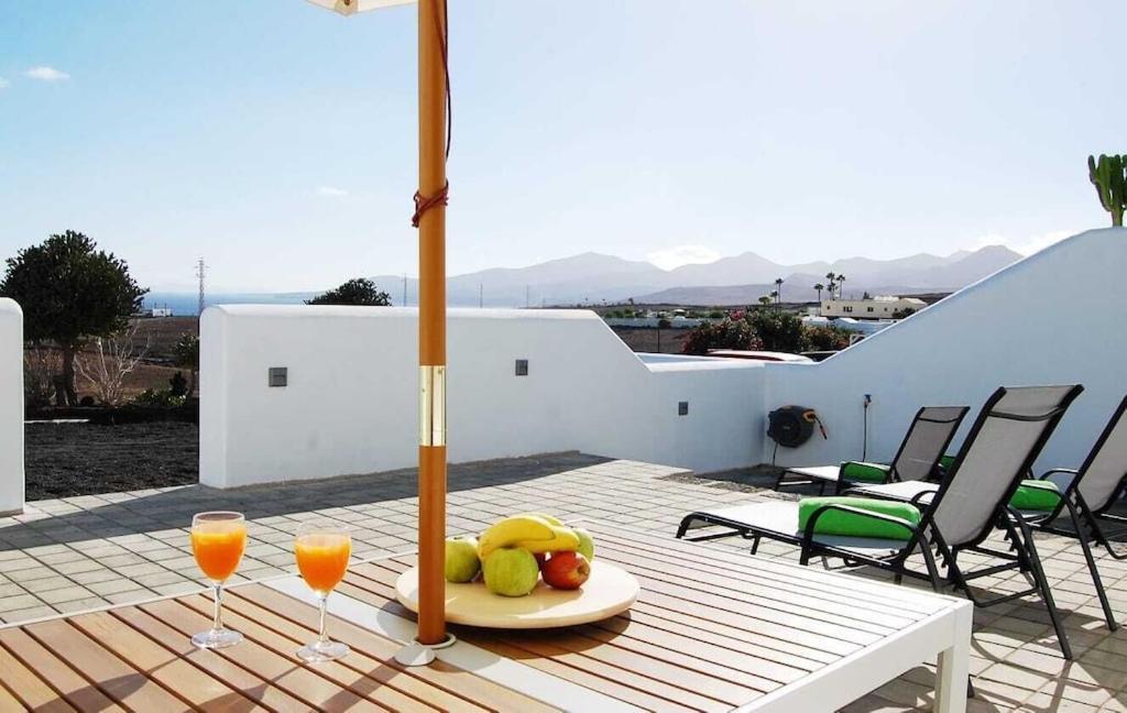 Typical Canarian House With Fabulous Sea Views Tías Dış mekan fotoğraf