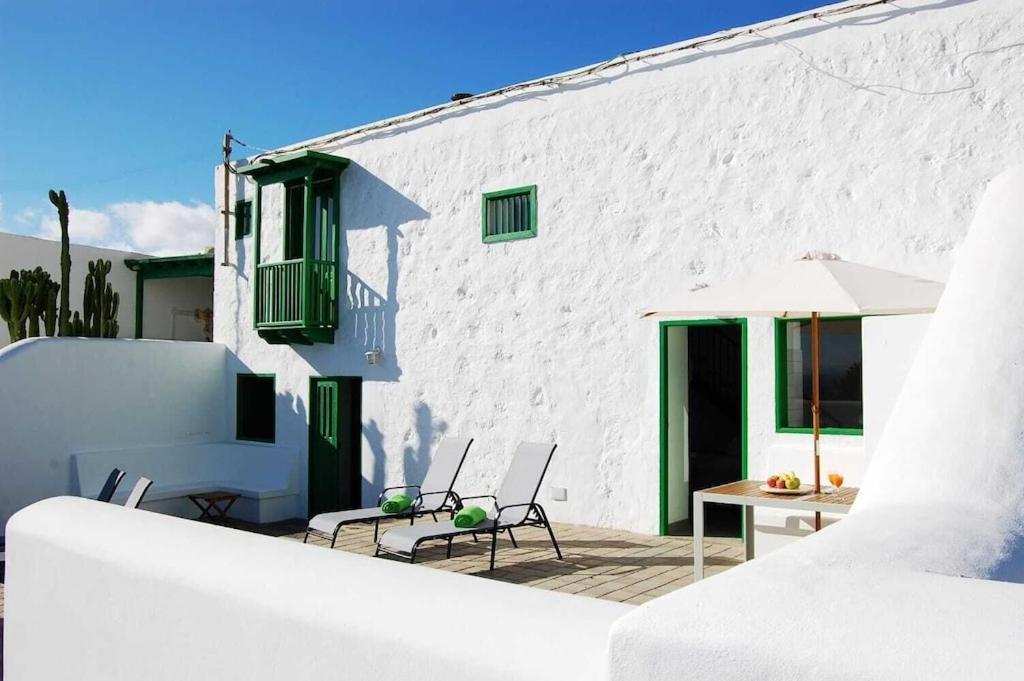 Typical Canarian House With Fabulous Sea Views Tías Dış mekan fotoğraf